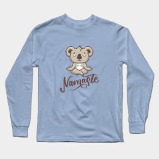 Koala Namaste Long Sleeve T-Shirt